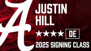 2025 4-star Alabama DE signee Justin Hill highlights from junior season at Winton Woods HS