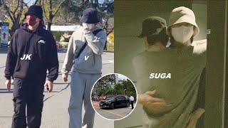 HYBE Clarifies the Real Reason Jungkook & Taehyung Met SUGA at the HYBE Building! An Emotional Hug!