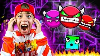 Из-за этой игры РАЗБИЛ МОНИТОР! // Geometry Dash