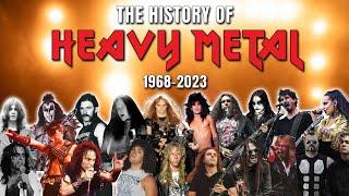 The History of Heavy Metal (1968 - 2023)