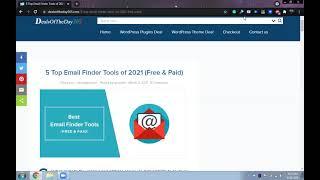 Top free / paid email finder tools (Reviews for 2021) | What is the best way to find email addresses