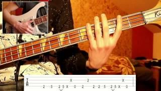 Primus - Shake Hands with Beef (bass tutorial with Tabs)