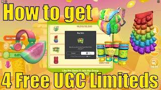 How to get 4 Free UGC Limiteds in Sour Patch Kids Mischief Tycoon | Easy Cash