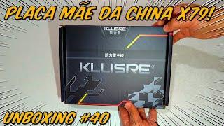 PLACA MÃE CHINESA DO ALIEXPRESS | KLLISRE X79 E5 V3.3K1 | UNBOXING#40!