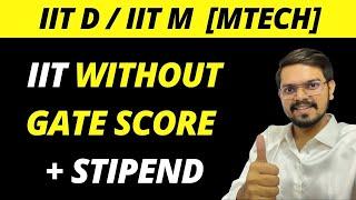 L&T - Mtech in IIT Madras / IIT Delhi - WITHOUT GATE + Stipend