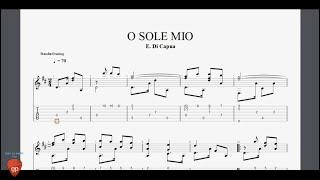 O Sole Mio - Guitar Pro Tab