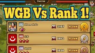 WGB Vs Rank 1 Guild Aftermath EU! - Summoners War