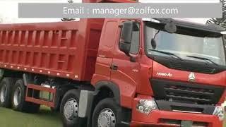 SINOTRUK 8X4 12 wheels 420HP howo A7 dump truck