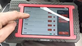 KingBolen K7 Bidirectional Full Systems Diagnostic Scan Tool Demonstration