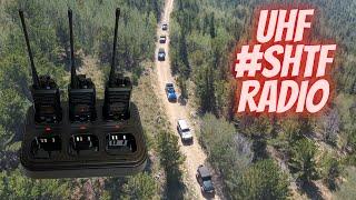 SAMCOM UHF walkie-talkies #shtf