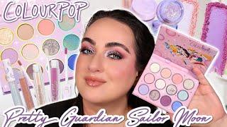 NEW SAILOR GUARDIANS SAILOR MOON X COLOURPOP COLLECTION! TRYING EVERYTHING!