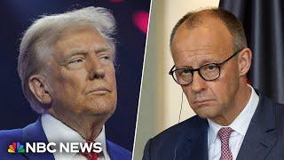 WATCH: Trump meets with German Chancellor Merz at the White House | NBC News