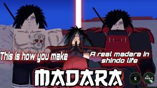 How to make Madara in Shindo life| Real sick cosplay| #shindolife