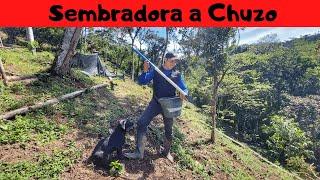 Sembradora a Chuzo