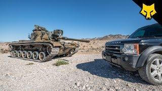 Tank Round vs Land Rover  Richard Ryan