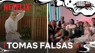 Cobra Kai: Temporada 6 (SUBTITULADO) | Reacciones del reparto | Tomas falsas | Netflix