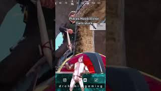 NOOB VICTOR'S STUNNING GAME FAIL - PUBG MOBILE #pubgmshort #tinman #toottoot #meme #wizardofoz