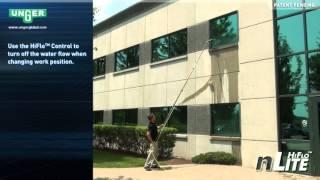 Unger nLite Window Cleaning Pole System