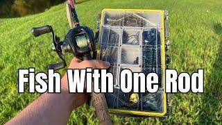 How to Catch Bass With Only One Rod