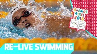 RE-LIVE | Day 03: Swimming | Youth Olympic Games 2018 | Buenos Aires