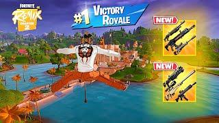 90 Elimination Solo Vs Squads "Zero Build" Gameplay Wins (Fortnite Remix chapter 2 PC)