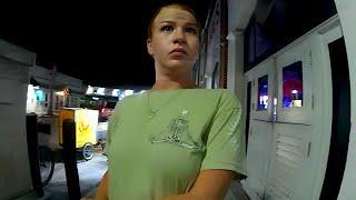 Police Surprise Girl After She Assaulted A Man Twice