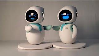 Two Eilik Robots Interact With Each Other