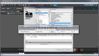 Mixcraft 7 Virtual Instruments and MIDI: Using The Virtual Instrument Window