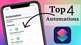 4 Usefull iPhone Shortcut Automation | IOS Tricks | Tech Shows 365