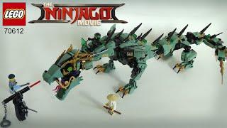 LEGO NINJAGO MOVIE - Green Ninja Mech Dragon (SET 70612 Speed Build Instructions)