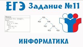 ЕГЭ Информатика 11 задача Рекурсия Демоверсия 2020