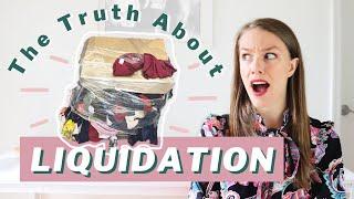 The TRUTH About Liquidation from a Reseller on Poshmark & eBay