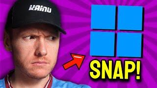 HOW to SNAP WINDOWS SIDE BY SIDE in WINDOWS 11!