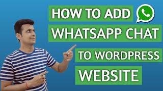 How to Add WhatsApp Chat to WordPress Website | WhatsApp Free Plugin