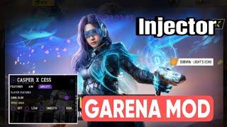 CODM MOD MENU GARENA FULL GAMEPLAY CASPER INJECTOR SAFE ROOT NON ROOTED