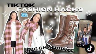 Probando los trucos de moda virales de TikTok 2025 ¡¡CAMBIA TU VIDA!!