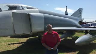 RF-4C Phantom Aircraft at Air Power Park in Hampton, Virginia
