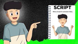 How To Write Script For Animation Video || Op Animation