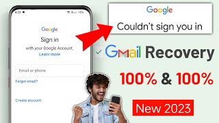 How to recover gmail account without phone number and recovery email 2024 | couldn't sign you in Fix