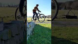 I am jumping off the wall #bikejump #jump #walljump #mtb #life #bike #gopro #enjoylife
