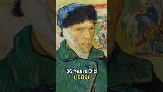 Van Gogh's Self portrait evolution  #vangogh #art #selfportrait