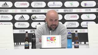 Rueda de prensa de Luis Oliver previa al CF Jaraíz - CD Badajoz.