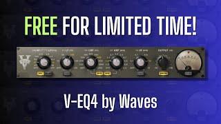 Waves V-EQ4 FREE FOR LIMITED TIME! Sound Demo