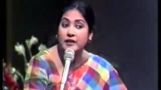 Syeda Ashifa Ahsrafi Papia as a Young TV Debater in 1990s