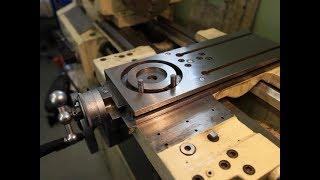 Repairing cross feed on a lathe