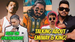 Maninder Buttar Talking About Emiway & Controversy With King! Honey Singh About HanumanKind! Raga?