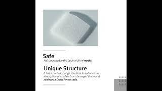 Singclean Brand Month-Surgiclean® Absorbable #Collagen Hemostatic Sponge