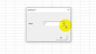 How to use Combobox in Excel VBA