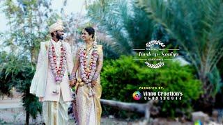 || Anudeep️Soniya || 4K Cinematic Shoot || Wedding Highlight || Vinnu Creations ||