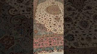 Beautiful Persian Isfahan Carpet for Your Home #PersianRug #HomeDecor #LuxuryStyle